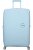 Velký cestovní kufr A. T. Soundbox Pastel Blue