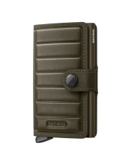 Miniwallet Secrid Emboss Lines Premium - MEl-Cedar