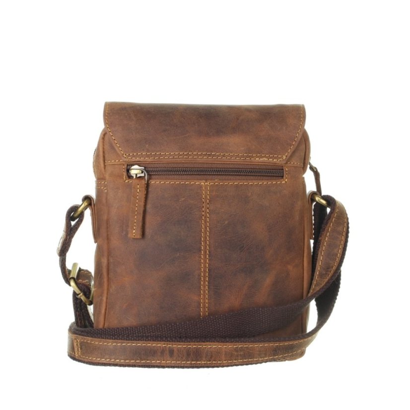 Kožená taška Greenburry Revolv. Bag Small 1694A-25