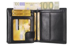 Kožená peněženka Jekyll & Hide Oxford 6742 černá