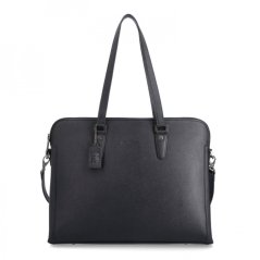 Kožená business kabelka NoeliaBolger NB 0035 černá