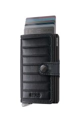 Miniwallet Secrid Emboss Lines MEl-Black+