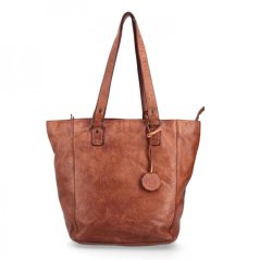 Kožená kabelka Noelia Bolger NB 2021 KO koňaková