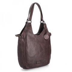 Kožená kabelka přes rameno N.Bolger NB 2044 hnědá