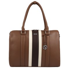 Kabelka na notebook Socha BB Choco Stripe 17.3"