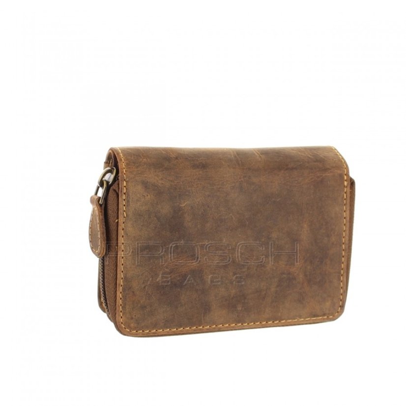 Kožená peněženka  Greenburry 1792-25 hnědá