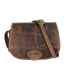 Kožená kabelka Greenburry 1638-25 hnědá