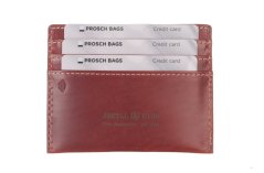 Pouzdro na karty Jekyll & Hide Texas 3628 červená