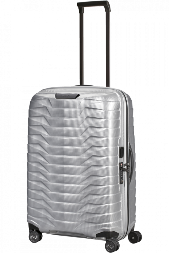 Střední cestovní kufr Samsonite Proxis Silver