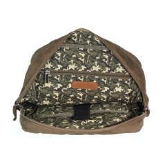 Plátěný batoh na notebook Greenburry 5911-30 khaki
