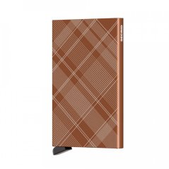 Cardprotector Secrid Laser Tartan Rust
