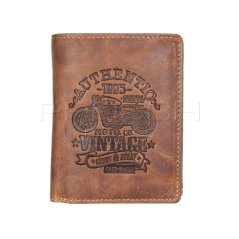 Kožená peněženka s řetězem Greenburry 0834-25