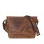 Kožená crossbody vintage kabelka Greenburry 1532-2