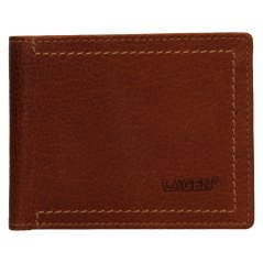 Pánská kožená peněženka LAGEN BLC/4799/820 koňak
