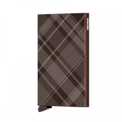 Cardprotector Secrid Laser Tartan Brown