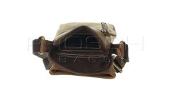 Kožená taška nejen na mobil Greenburry 1553-25 hně