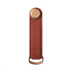 Klíčenka Orbitkey 2.0 Waxed Canvas Brick Red