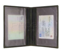 Kožená dokladovka Greenburry 328-30 olive