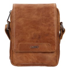Pánská crossbody taška Lagen LG-5012 hnědá