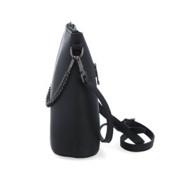 Kožená crossbody kabelka NB 0041 C černá