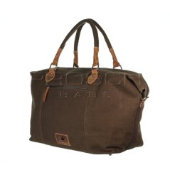 Vintage konopná cestovní taška 5920-30 zelená