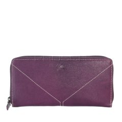 Dámská kožená peněženka Greenburry 849-28 fialová