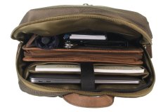 Batoh Greenburry na notebook Tec 1590-25 hnědý