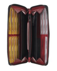 Dámská kožená peněženka na zip Greenburry 2150-26