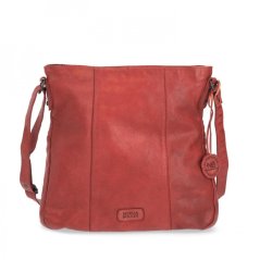 Kožená kabelka Noelia Bolger NB2002 červená