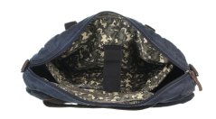 Plátěná taška na notebook Greenburry 5893-27 modrá