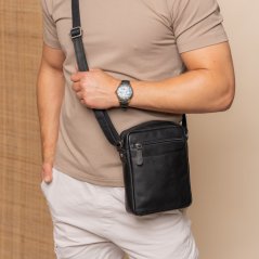 Kožená taška Chesterfield Laveno C48.138600 černá