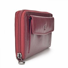 Dámská peněženka Cosset 4491 Komodo bordová