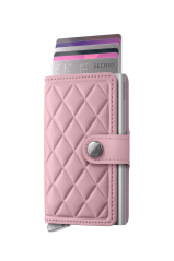 Premium Miniwallet Secrid Emboss Diamond Rose