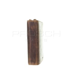 Kožený organizer A5 dvouzipový Greenburry 1787D-25