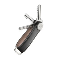Kožená klíčenka Orbitkey 2.0 Charcoal