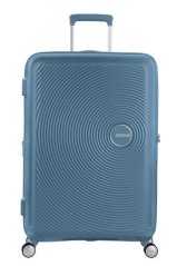 Velký cestovní kufr A.Tourister Soundbox Ston.Blue