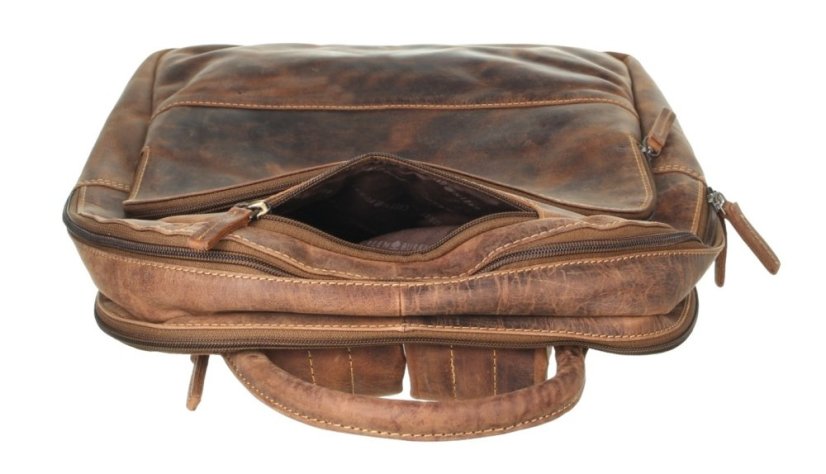 Kožený vintage Business Batoh Greenburry 1531-25