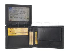 Kožená peněženka Greenburry XXX-10/1 Black