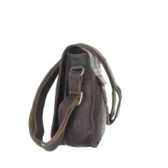 Kožená kabelka Greenburry Revival 1946-22 hnědá