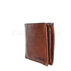 Kožená peněženka washed 2920-24 Cognac