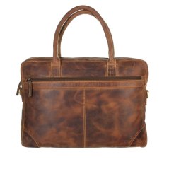 Kožená taška na notebook Greenburry 1646-25