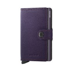 Miniwallet Secrid Crisple Purple