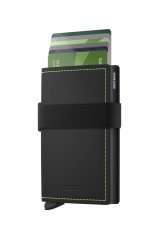 Bandwallet Secrid Matte Black & Green
