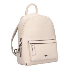 Městský kožený batůžek Lagen LG-187 béžový