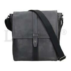 Pánská kožená taška LAGEN LN-22420 Navy