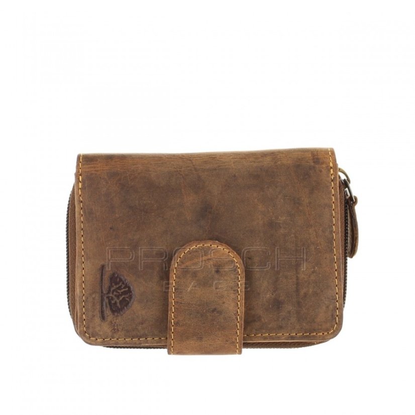 Kožená peněženka  Greenburry 1792-25 hnědá