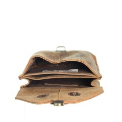 Kožená kapsa na opasek Greenburry 1754 V-25 hnědá