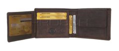Kožená peněženka Greenburry Revival 1937-22 hnědá