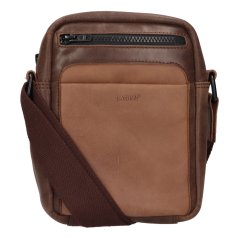 Pánská crossbody taška Lagen BLC-23-2668 hnědá