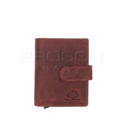 Kožená peněženka na karty Greenburry 1686-26 Rusty